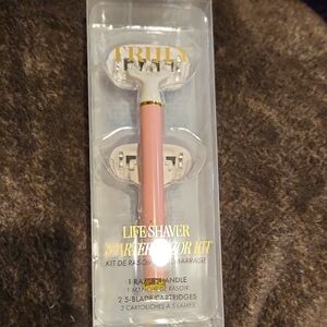 TRULY Life Shaver Starter Kit with Pink Handle